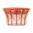 Product Image of Solid GAN Rugs &middot; Aram &middot; Stool &middot; Red Orange Poufs