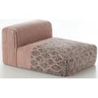 Product Image of Contemporary / Modern GAN Rugs &middot; Mangas Module &middot; Rhombus &middot; Pink Poufs