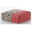 Product Image of Contemporary / Modern GAN Rugs &middot; Mangas Pouf &middot; Plait &middot; Coral Poufs