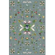 Product Image of Floral / Botanical Moooi Carpets &middot; Garden of Eden &middot; Rectangular &middot; Grey Area-Rugs