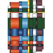 Product Image of Geometric Moooi Carpets &middot; Lint &middot; Lint &middot; Orange Area-Rugs