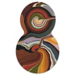 Product Image of Abstract Moooi Carpets &middot; Liquid Layers &middot; Liquid Layers &middot; Tulip Area-Rugs