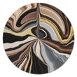 Product Image of Abstract Moooi Carpets &middot; Liquid Layers &middot; Round &middot; Ara Area-Rugs