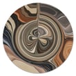 Product Image of Abstract Moooi Carpets &middot; Liquid Layers &middot; Round &middot; Pebble Area-Rugs