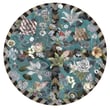 Product Image of Floral / Botanical Moooi Carpets &middot; Malmaison &middot; Malmaison &middot; Aquamarine Area-Rugs
