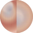 Product Image of Geometric Moooi Carpets &middot; Trichroic &middot; Round &middot; Dalton Area-Rugs