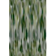 Moooi Carpets Akira Akira in Green and Grey laying on a hardwood floor, showcasing its intricate design and luxurious texture.
