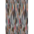 Moooi Carpets Akira Akira Grey, Beige, Mauve Vermilion rug in a plush textile, showcasing an intricate pattern ideal for modern interiors.