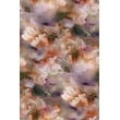Moooi Carpets Green House Aqua Flora Lilac displaying a vibrant floral pattern in shades of aqua and lilac on a luxurious rug.