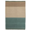 Product Image of Contemporary / Modern nanimarquina &middot; Tres &middot; Stripes &middot; Green Area-Rugs