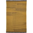 Cozy Nanimarquina Wabisabi Mustard rug, hand-loomed in New Zealand wool, showing warm mustard tones on a textured surface.