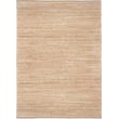 Rajani Home Nathalia Nitin Cream Ivory rug, handwoven in a soft and elegant pattern, perfect for adding a cozy touch to any room.