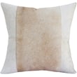 Rajani Home Austere Pillow Gabs in Ivory and Beige, crafted from cotton, showcasing a subtle, elegant pattern perfect for modern decor.