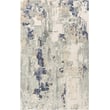 Rajani Home Cliffside Ivanna Blue grey area rug with intricate patterns and a modern look perfect for living rooms and bedrooms.