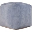 Product Image of Solid Spa Blue Poufs