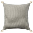 Rajani Home Breezy Pillow Belfast Navy, made of cotton, features a navy blue shade with a soft texture, perfect for cozy, stylish decor.