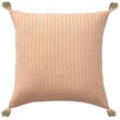 Rajani Home Breezy Pillow in Belfast Orange, a cotton accent piece with intricate design, perfect for brightening any living space.