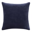 Rajani Home Stacy Garcia Pillow Hereford Ocean Blue in cotton with a vibrant ocean blue pattern displayed on a neutral background.