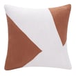 Rajani Home Stacy Garcia Pillow Sheffield Paprika in rich red and orange tones, crafted from cotton, perfect for cozy home decor.