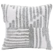 Rajani Home Stacy Garcia Pillow in Wiltshire Sage Green with cotton fabric, featuring a subtle textured design for a cozy decor setting.
