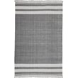 Rajani Home Ashwin May Steel Grey rug, handwoven with a sleek steel grey color, ideal for modern interior spaces.
