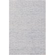 Rajani Home Beaux Aliz Ivory and Blue rug, Hand-Tufted; elegant design with intricate patterns.