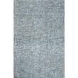 Rajani Home Clara Calis Navy Ivory rug with intricate patterns, featuring a hand-hooked construction .