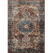 Rajani Home Eastbourn Remi Blue rug featuring a serene blue palette with intricate patterns; crafted with durable materials for a cozy living space.