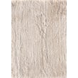 Toulemonde Bochart Delice Delice Beige rug, hand-tufted with an elegant beige tone, showcases a plush texture for modern interiors.
