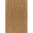 Toulemonde Bochart Kantha Beige rug with intricate hand-tufted design, featuring neutral beige tones, displayed in an elegant room setting.