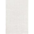 Toulemonde Bochart Wilton White rug, handwoven design, features a minimalist white pattern ideal for modern living spaces.