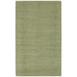 Kaleen Broadloom Boca Fern rug in a lush green hue, featuring a hand-loomed texture, perfect for adding warmth to living spaces.
