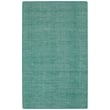 Kaleen Broadloom Boca Teal (BOC-91) rug in vibrant teal, hand-loomed, perfect for adding a pop of color and texture to modern spaces.
