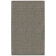 Kaleen Broadloom Bungalow Brown rug (BUN-49); hand-loomed with rich brown tones, perfect for cozy, warm interior spaces.