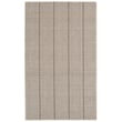 Kaleen Broadloom Peter Island Stripe Mocha rug, flat-woven design with earthy brown and beige stripes, ideal for warm, elegant decor.