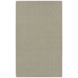 Handwoven Kaleen PureLife Ithaca Row Taupe, Ivory rug (ITA-27) with subtle taupe and ivory stripes, ideal for a cozy, modern setting.