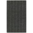 Product Image of Striped Charcoal, Silver (PLR-38) Area-Rugs