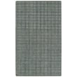 Kaleen PureLife Tattersall Spa rug in silver and navy, hand-tufted design, showcasing a classic checkered pattern.