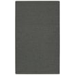 Kaleen PureLife Twelve Oaks Charcoal TWL-38, handwoven area rug in shades of dark gray, displayed on a wooden floor setting.