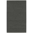 Kaleen PureLife Winthrop Charcoal (WIN-38) handwoven rug in charcoal tones, showcasing intricate patterns, set in a modern interior.