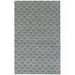 Kaleen Hook and Beam Alpaca Charcoal Grey ALP-38 rug featuring a blend of dark and light grey hues with a plush texture in a modern living space.