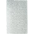 Kaleen Hook and Beam Beach Front White Carbon rug BFT-85 with a coastal design in neutral tones displayed on a bright hardwood floor