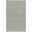 Kaleen Hook and Beam Crown Point Blue Denim rug with intricate pattern displayed in a cozy living room setting for a modern touch.