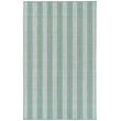 Kaleen Hook and Beam Fancy Free Blue FCF-17 rug featuring a stunning blue pattern in a cozy living room setting with a modern vibe.