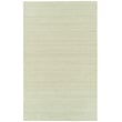 Kaleen Hook and Beam Misty Morning Beige Ivory rug on a wooden floor, showcasing a blend of soft beige and ivory hues in a cozy room setting.