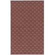Kaleen Hook and Beam Moon Magic MMC-04 rug in rich burgundy red hues; a stylish addition to any living room or bedroom setting.