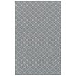 Kaleen Hook and Beam Regal Elegance Charcoal Grey rug in a modern setting features a sophisticated pattern with muted tones and chic style.