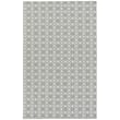 Kaleen Hook and Beam Union Square taupe and grey rug, features a classic geometric pattern, ideal for modern living room decor.