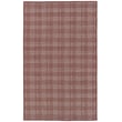 Kaleen Hook and Beam Whispering Hills Burgundy Red WHI-04 rug with intricate design, showcasing vibrant red hues in a cozy indoor setting.