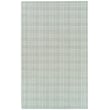 Kaleen Hook and Beam Whispering Hills Grey Silver WHI-77 rug with textured patterns in a cozy living room setting on wooden floor